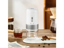 Molinillo de café totalmente automático Yizhood con grosor ajustable (blanco)