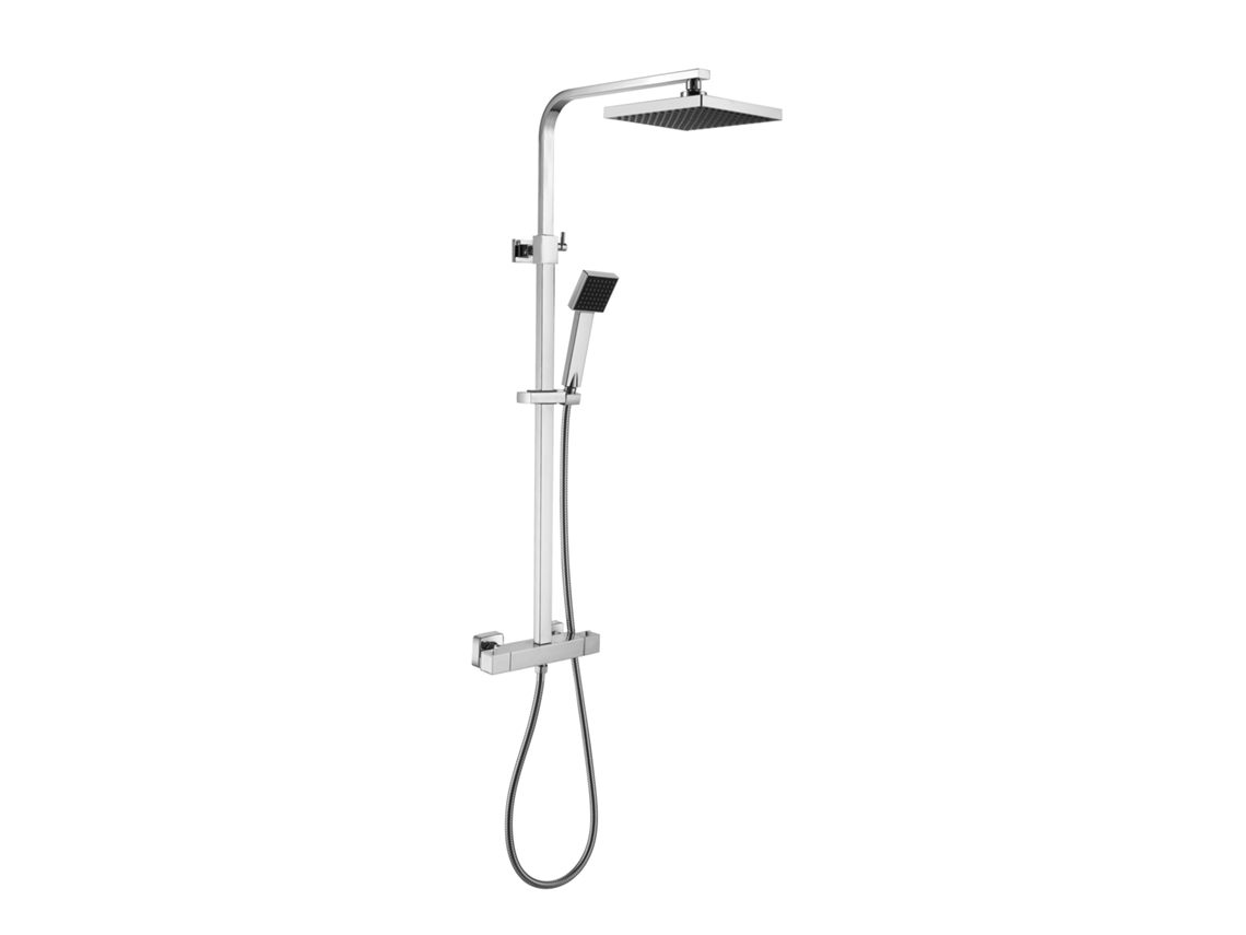 Columna De Ducha Termostática Cromo Colección Enipee