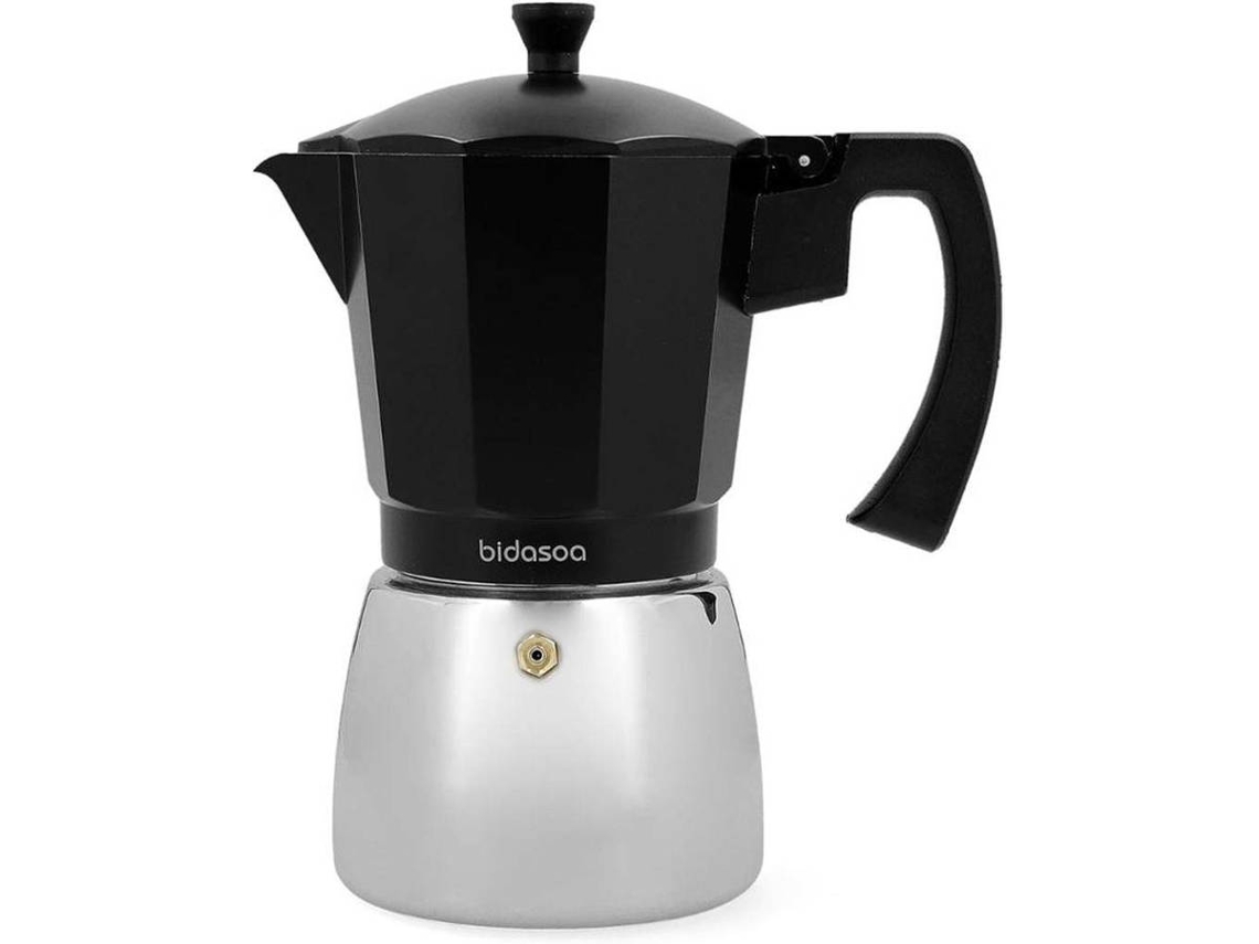Cafetera BIDASOA Tribeca (9 Tazas - Negro)