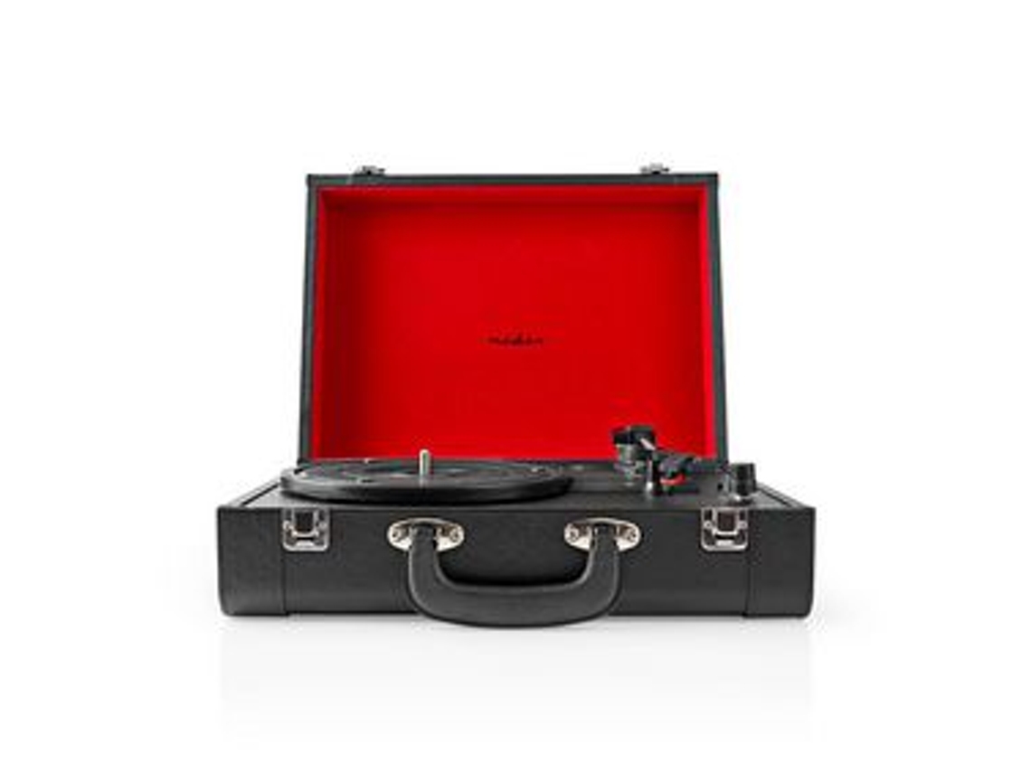 Tocadiscos Nedis 33/45/78Rpm Bluetooth Usb 18W