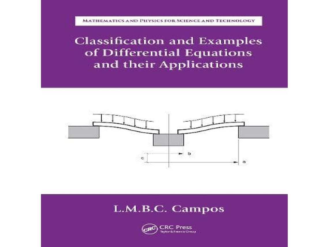 Libro Classification and Examples of Differential Equations and their Applications de Braga Da Costa Campos e Luis Manuel (Inglés)