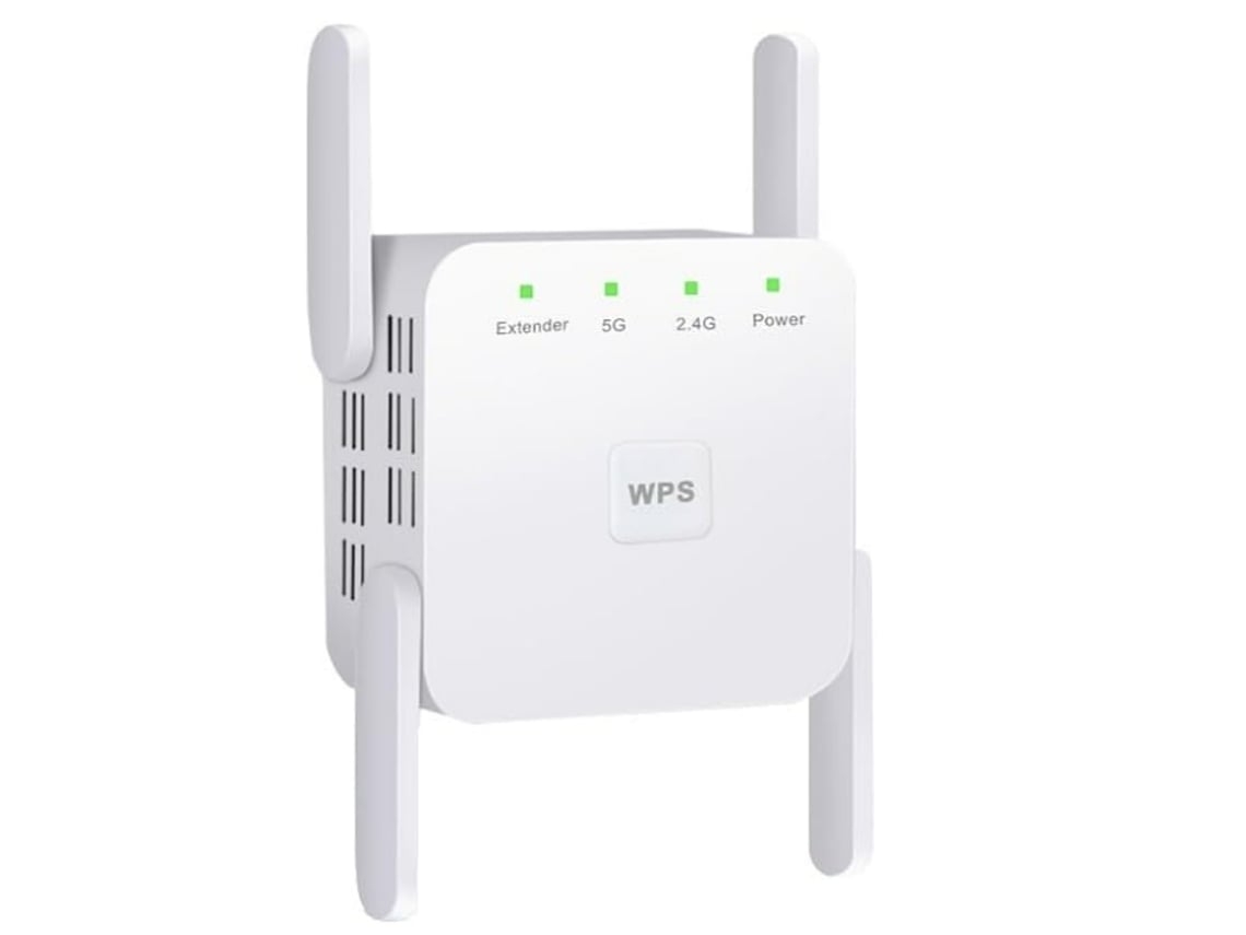 Amplificador extensor de Wi-Fi de alta velocidad de 1200 Mbps, repetidor para el hogar, banda dual de 2,4 GHz y 5 GHz
