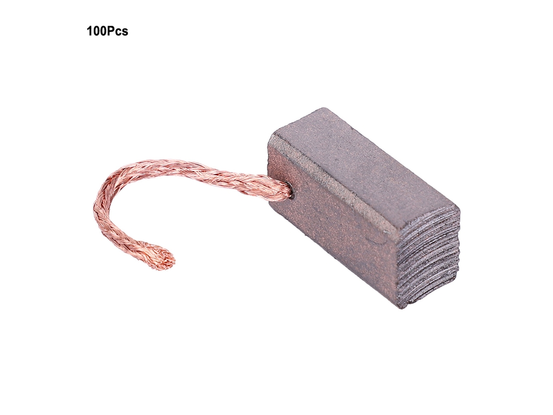 Kit De 100 Láminas De Carbono Para Motor Cc Vehículo Eléctrico J432a 8x10x20mm
