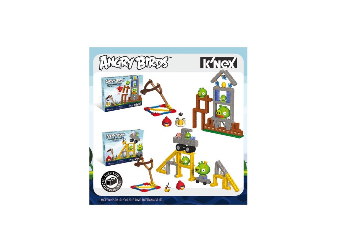 KNEX Angry Birds Set de Construccion Unidad KNEX