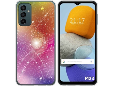Carcasa para Samsung Galaxy M23 5G TUMUNDOSMARTPHONE Dibujos Abstracto Multicolor