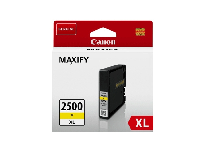 Cartucho de tinta Original CANON PGI-2500XL Amarillo