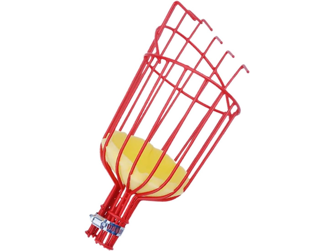 Cesta recolectora de frutas GARNECK para manzanas y duraznos, práctica para el hogar y la granja.