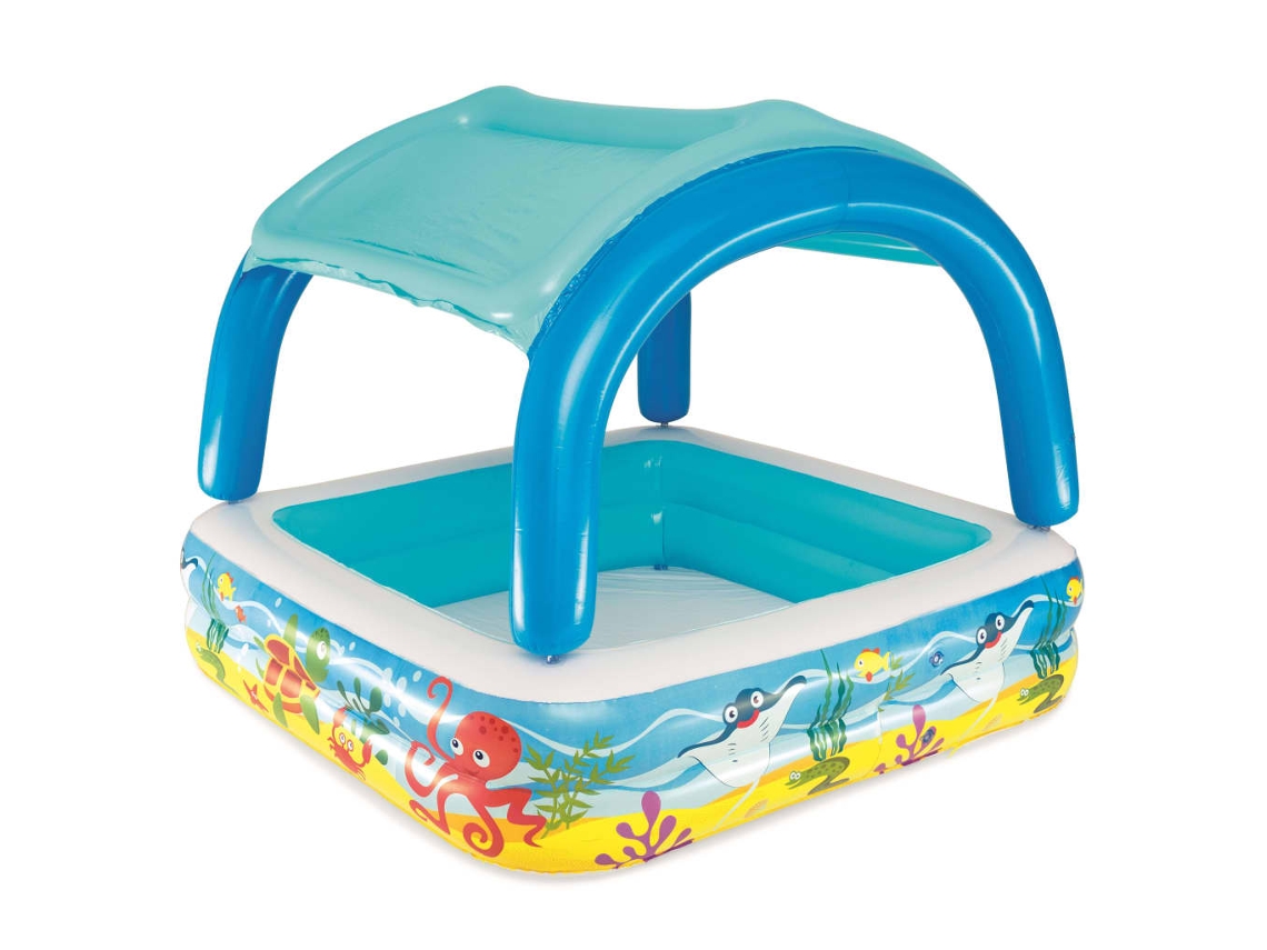 Piscina BESTWAY Vinilo (140 x 140 x 114)