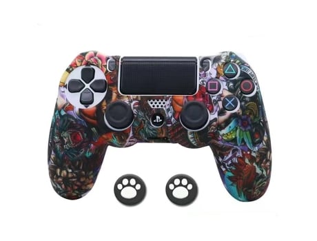 Carcasa para mando PS4 MOROROR Multicolor
