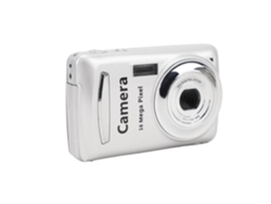 Cámara Digital de 16 MP Cámara CCD Pequeña y Compacta con Pantalla LCD Estilo Retro Adecuada para Adolescentes y Adultos Blanco BISBISOUS