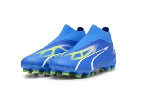 Botas de fútbol Unisex para Fútbol PUMA Ultra Match Ll Azul (45)