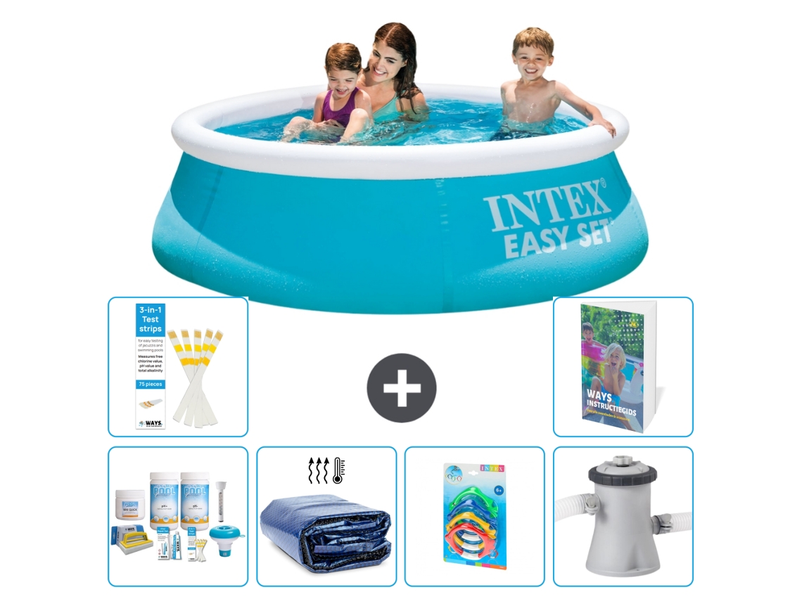 Intex Piscina Easy Set Redonda - 183x51 Cm - 7-peças S108