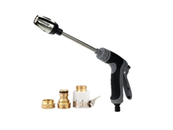 Kit Pistola De Alta Presión Con Asa Larga Y Adaptadores, Ideal Para Lavar Vehículos Y Limpiar Espacios