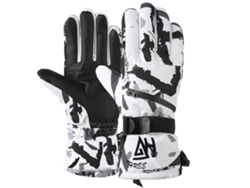 Guantes de esquí para hombre, impermeables, para nieve en invierno