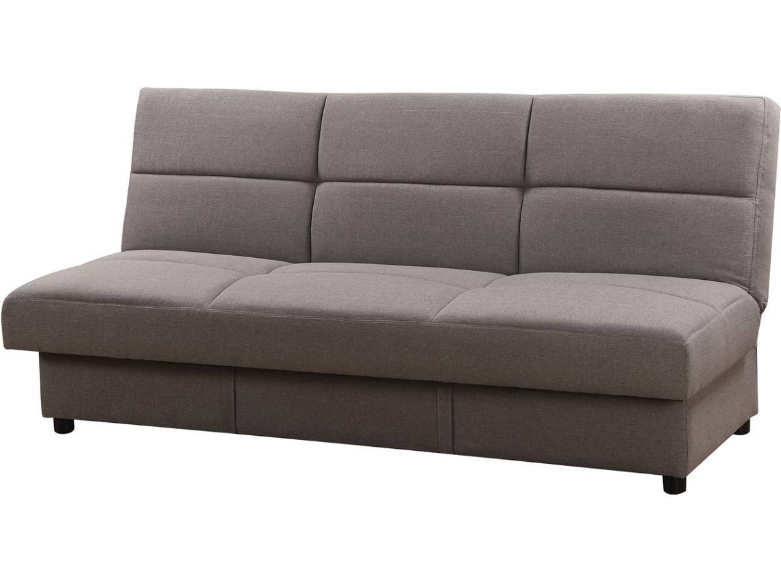 Sofá Cama HABITAT ET JARDIN clic clac Enzo 3 Plazas Gris (188x92x91 cm - Poliéster)