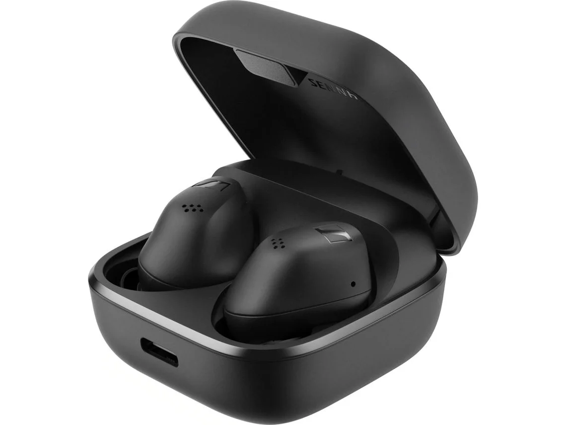 Auriculares Bluetooth Bluetooth True Wireless SENNHEISER Accentum (In Ear - Negro)