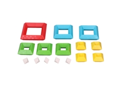 Dan26-bloques De Construcción Plásticos Educativos Coloridos Exquisitos Para Niños De Más De 3 Años
