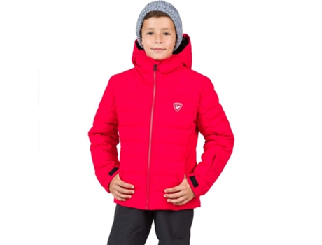 Casacos ROSSIGNOL Jaqueta Rapide Vermelho 12 Years Rapaz