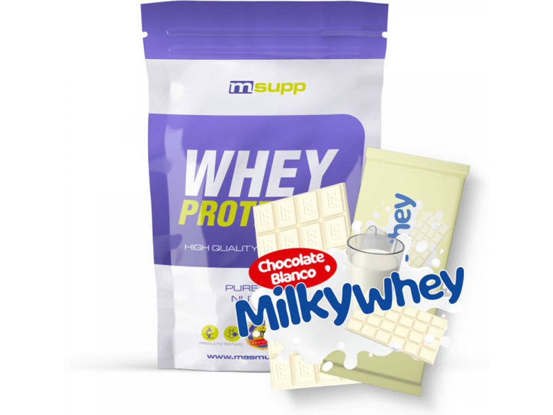 Whey Protein80 - 1kg Chocolate Blanco Con Leche Milkywhey Masmusculo