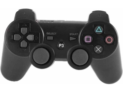 Mando Bluetooth KLACK Compatible con PS3 T00044 (Negro)