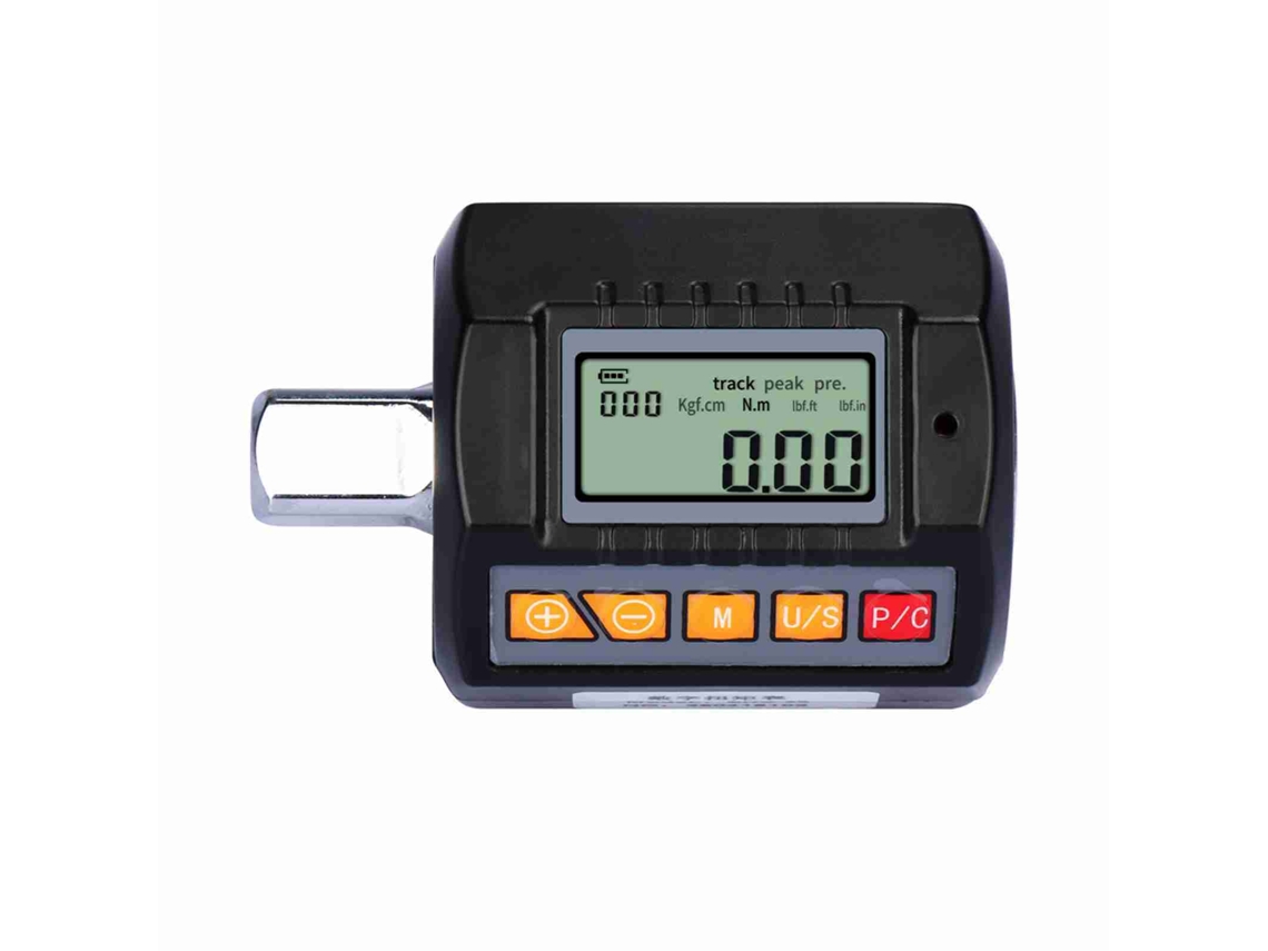 Llave Dinamométrica Digital Lcd Ajustable De 1/2, 1/4 Y 3/8 Pulgadas Para Bicicletas Y Automóviles.
