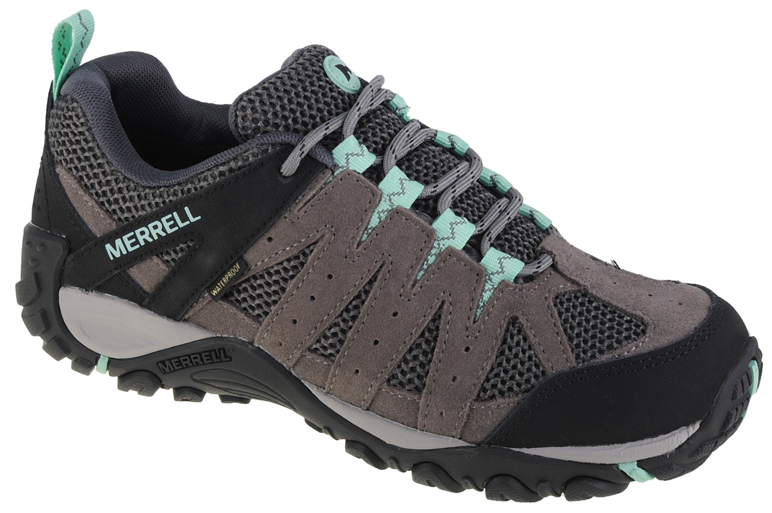 Zapatos Merrell Mujer gamuza gris 405 trekking