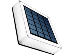 Lámpara Solar De Pilar Para Exteriores, 3000k-6000k, Doble Temperatura, Resistente Al Agua, 1 Unidad.