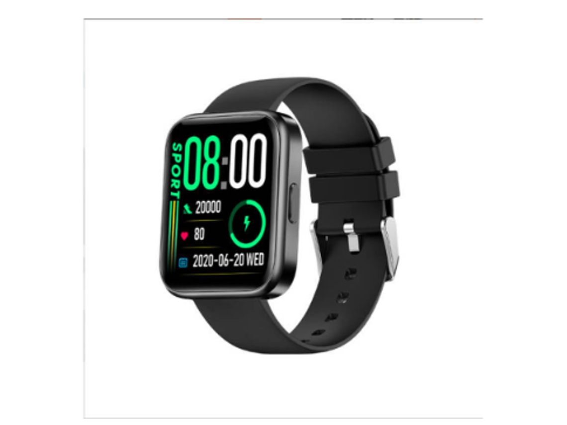 Reloj inteligente Yizhood IP68 resistente al agua con pantalla táctil, monitor de actividad física, frecuencia cardíaca, oxígeno en sangre, para hombres y mujeres (negro)