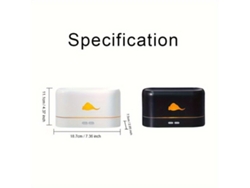 Difusor de llama y humidificador portátil con apagado automático Pickifyvayotoy