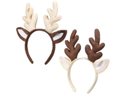 2 Diademas De Elfo Navideño Multicolor Para Niñas Y Damas Fiestas De Navidad