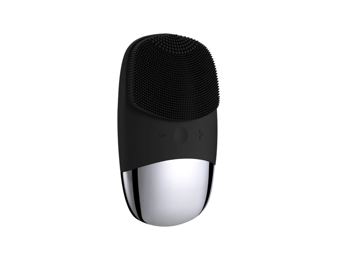 Cepillo de limpieza facial eléctrico de silicona, recargable por USB, masajeador facial sónico, resistente al agua IPX7, 3 en Bestvite