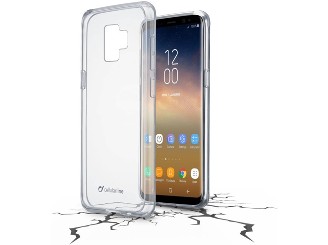 Carcasa Samsung Galaxy S9+ CELLULARLINE CLEARDUOGALS9PLT Transparente