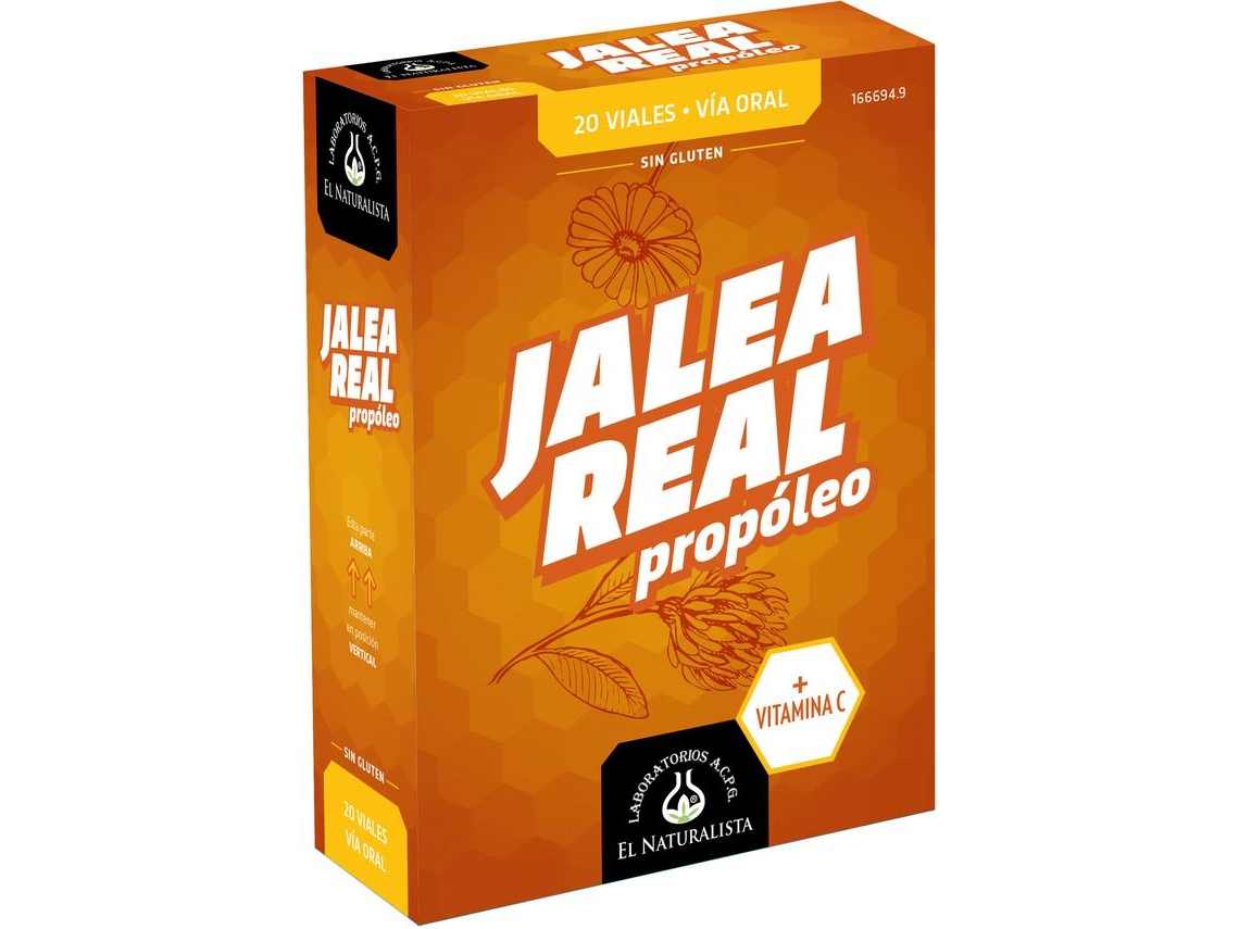 Complemento Alimentar EL NATURALISTA Geleia Real Propóleo (20 ampolas)