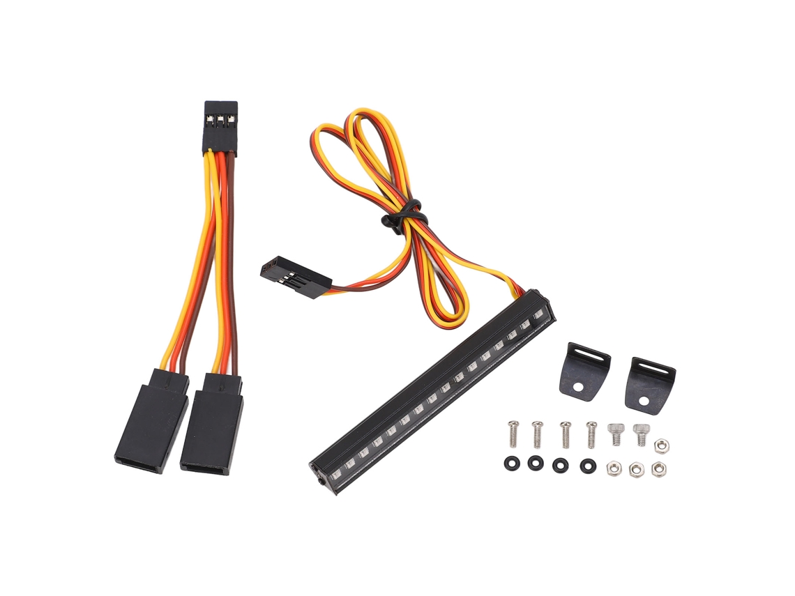 Ymsl Kit De Luces Led Rc Para Techo 16led Rgb Multimodo, Piezas De Mejora Para Coches Rc Traxxas 1/18 Hxl