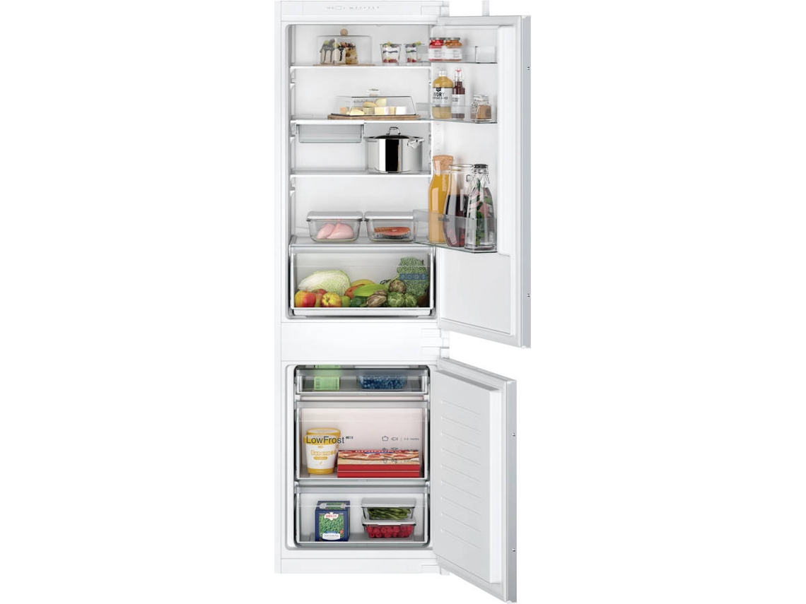 Frigorífico Combi Empotrable SIEMENS KI86V5SE0 (Low Frost - 1772 cm - 267 L - Blanco)