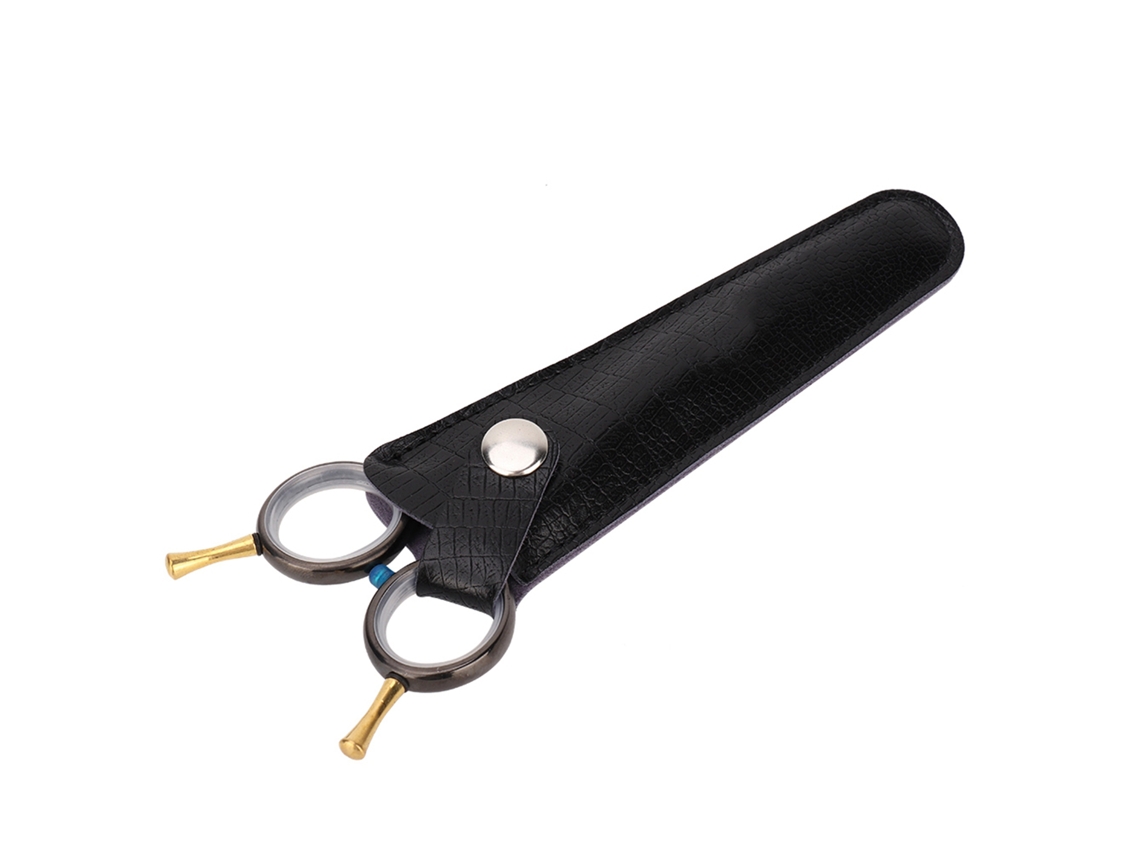 Tesoura De Corte De Cabelo Profissional Com Dentes E Estojo Armazenamento Barbear Ferramenta De Cabeleireiro 02