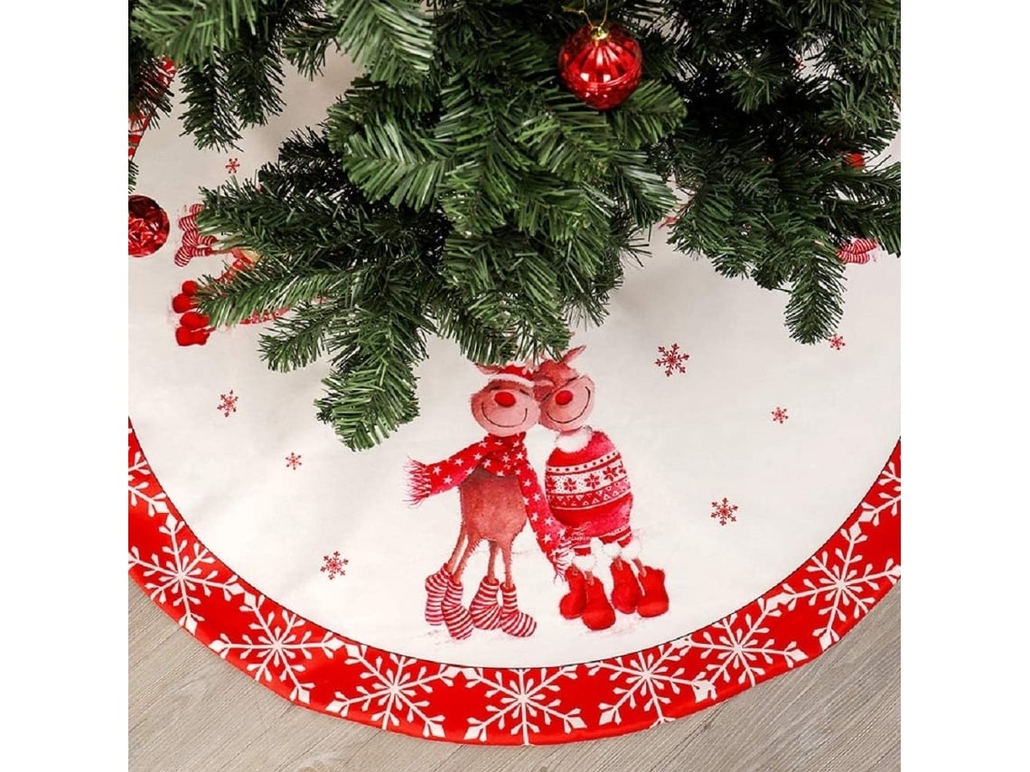 Falda Para Árbol De Navidad, Alfombra De Año Nuevo (120 Cm), Ergonómica, Para Uso Diario.