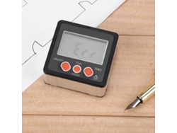 Mini Inclinómetro Digital Con Retroiluminación, Nivel Y Ángulo De 4*90°, Base Magnética, Transportador Para Mediciones Industriales Y Domésticas.