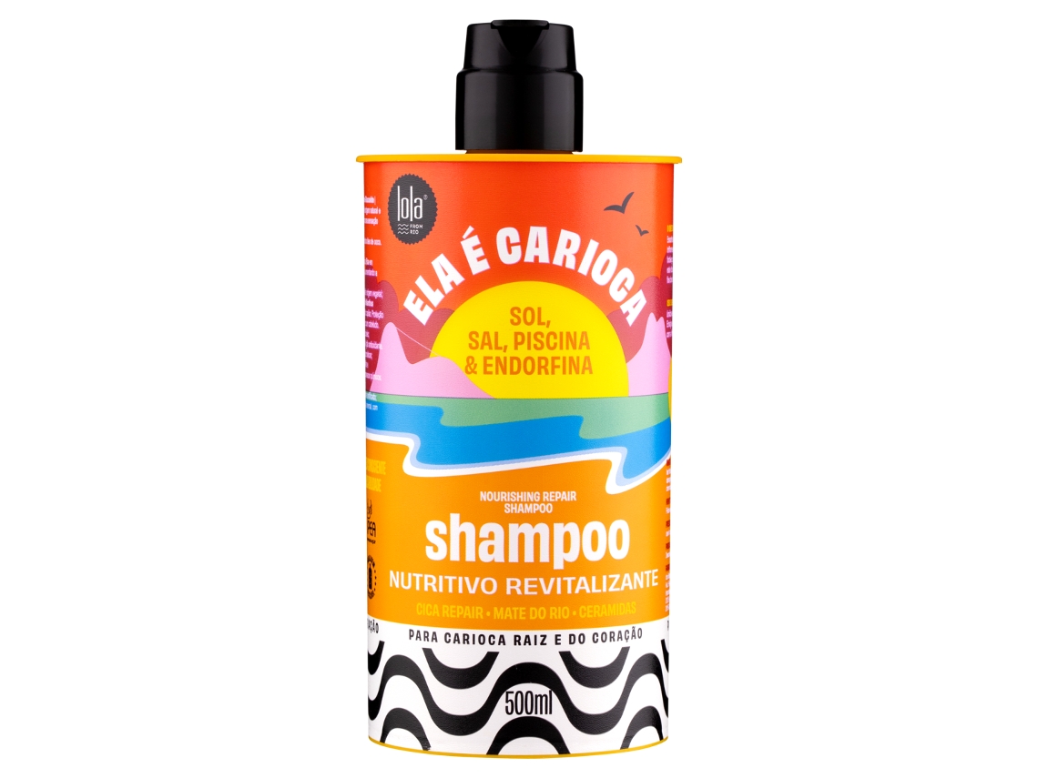 Champú LOLA COSMETICS Nutritivo Revitalizante Ella es Carioca (500 ml)