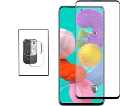 Kit Protector de Cámara Trasera Xiaomi Redmi Note 10 5G PHONECARE y Cristal Templado 5D Full Cover