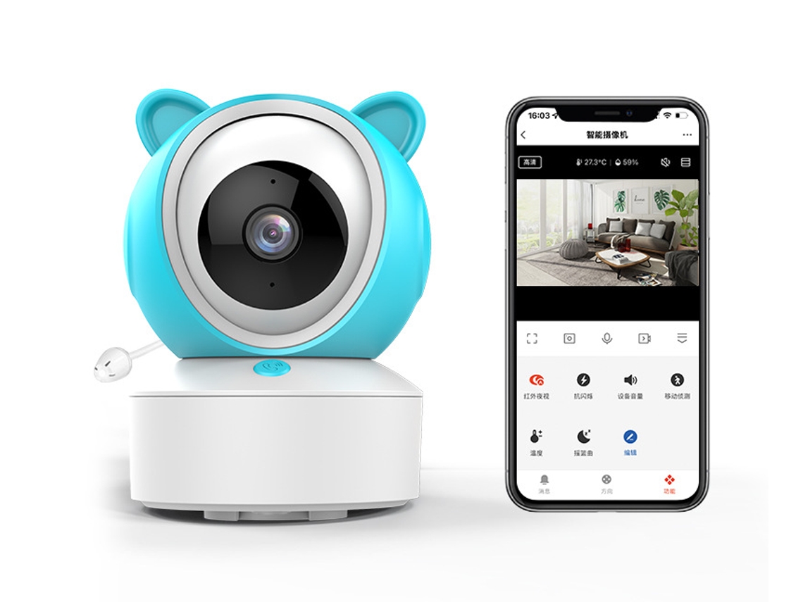 Intercomunicador para Bebé OHPA C8-A Blanco Azul