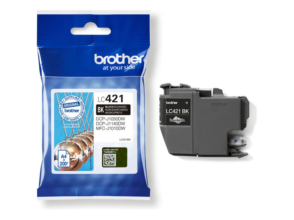 Cartucho de Tinta BROTHER LC421BK Negro
