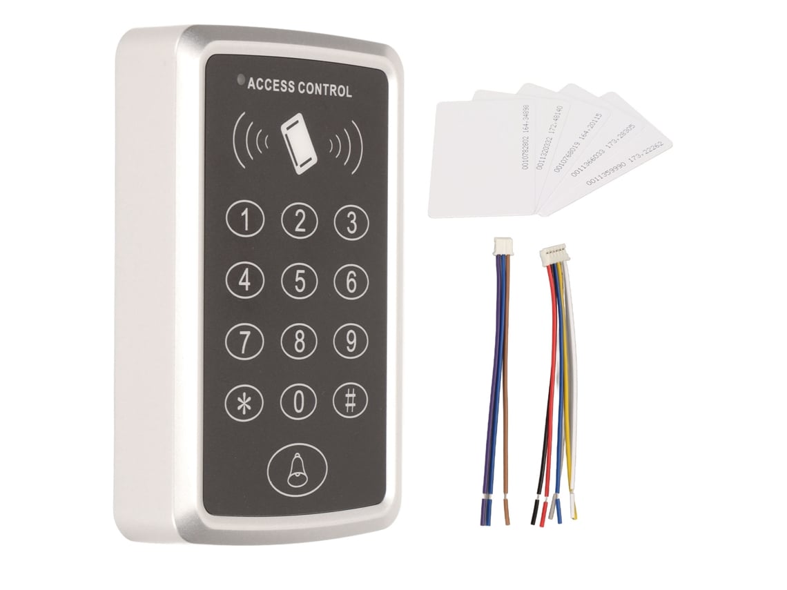 Teclado De Control De Acceso Para Puertas Con Capacidad Para 5 Tarjetas De Identificación, 125 Khz, 12 V, Para Seguridad En Apartamentos, Hoteles Y Viviendas.