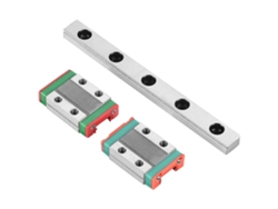 Carril Lineal Mgn9b 100mm Con 2 Bloques Deslizantes Ancho 9mm