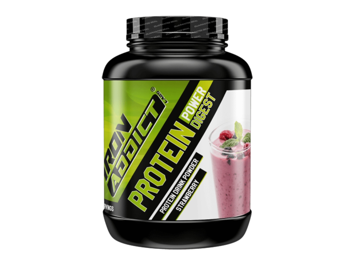 Protein Power 2kg Iron Addict Labs - Proteína En Polvo Con Suero De Leche Y Soja