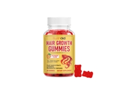 Gomitas de alto rendimiento para el cuidado del cabello y un cabello sano.