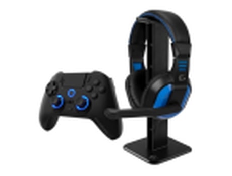 Mando Gaming Negro/Azul Bluetooth PlayStation 4