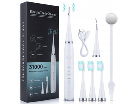 Cepillo de Dientes Eléctrico para Adultos Blanco