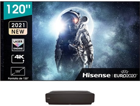 TV HISENSE 120L5 (Láser - 120'' - 304 cm - 4K Ultra HD)