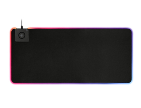 Tapete Ratón con Rgb y Carga Inalámbrica XL DELTACO GAMING Gam-092 Negro